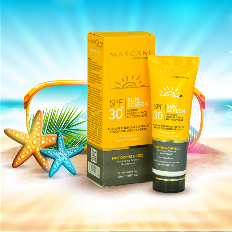 کرم ضد آفتاب SPF30 برند ماسکانی